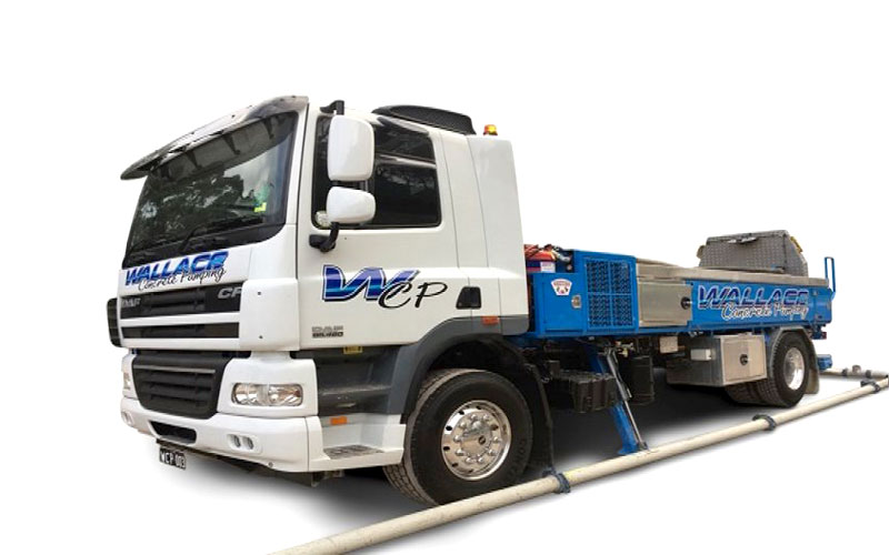 WCP003 - Transcrete P160 XHP-8 TOPGUN Super High Pressure - Wallace Concrete Pumping Contractor Services Sydney