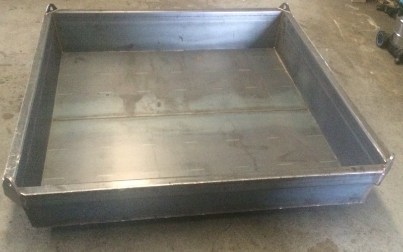  - Washout Tray 2m x 2m x 380mm - Wallace Concrete Pumping Contractor Services Sydney